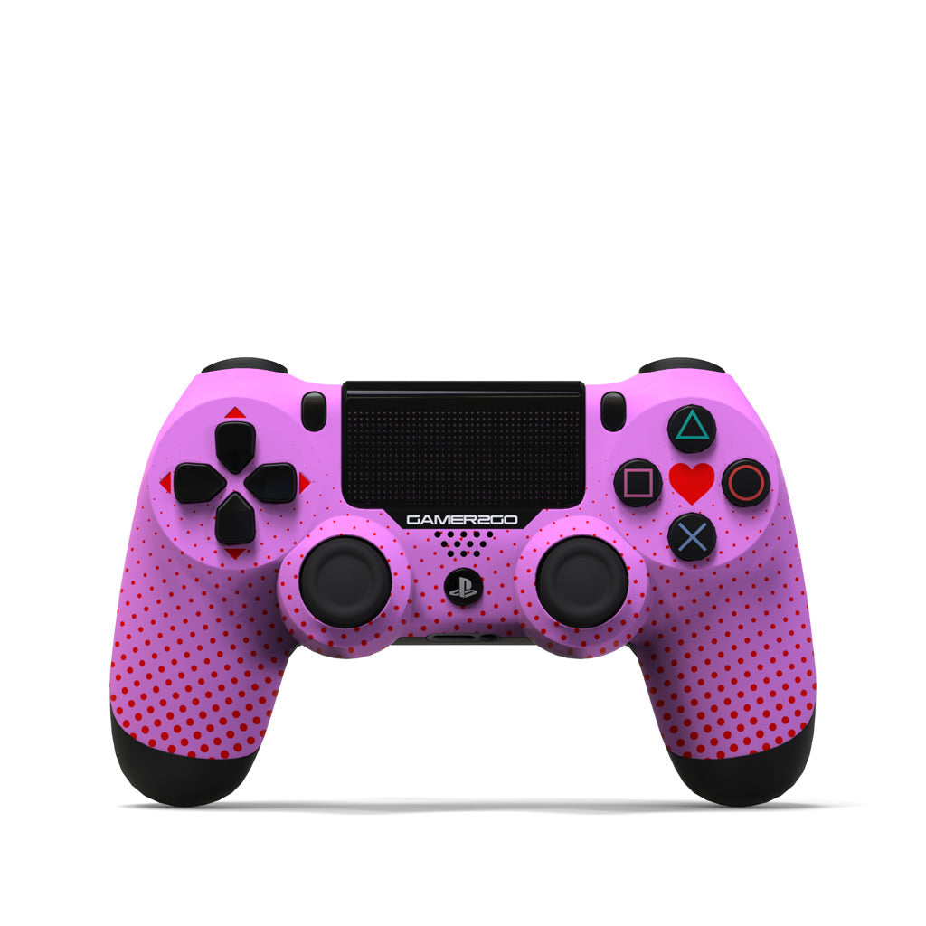 PINK REBEL PS4 CONTROLLER - GAMER2GO