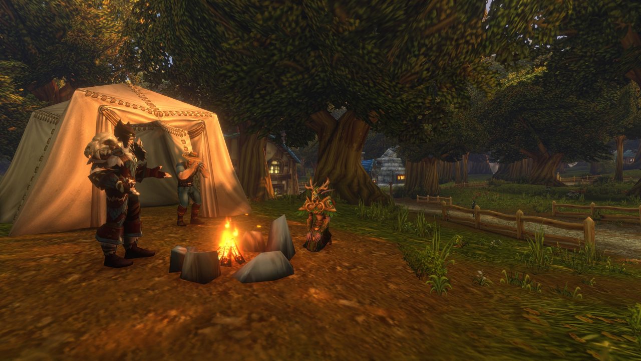 World of Warcraft: Forever turns Cooking Fire into shared campsites