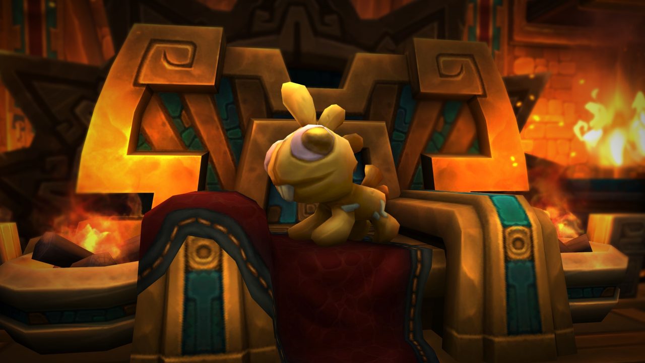 World of Warcraft’s Cuddly Gold-Colored Grrgle Twitch Drop is live through November 3
